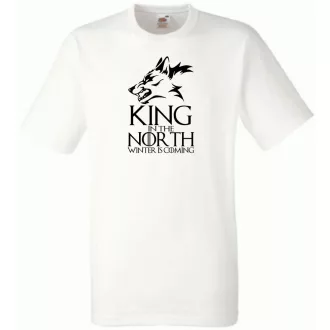 GOT King in the North férfi rövid ujjú póló