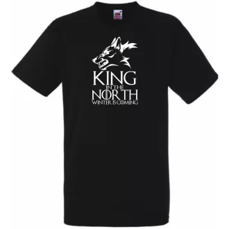 GOT King in the North férfi rövid ujjú póló