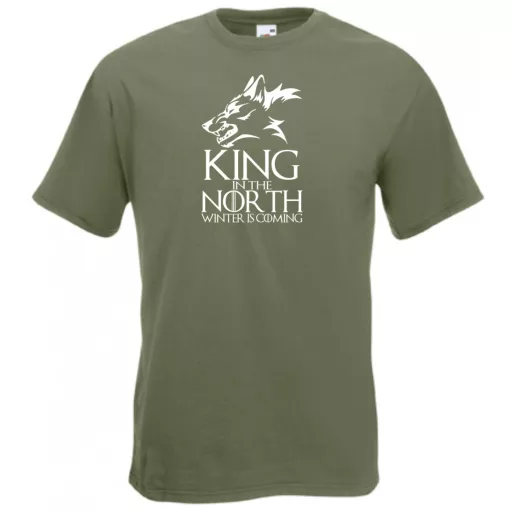 GOT King in the North férfi rövid ujjú póló