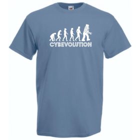 Evolúciós férfi póló