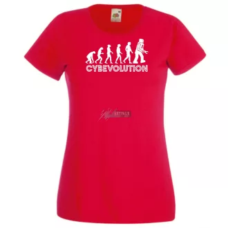 Cyber Evolution női rövid ujjú póló