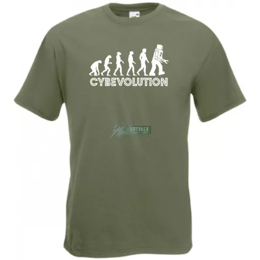 Cyber Evolution férfi rövid ujjú póló