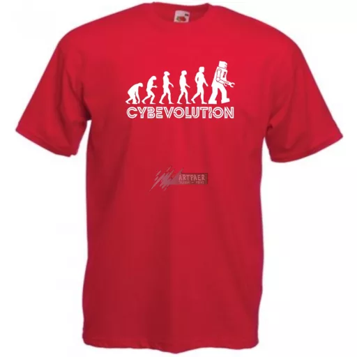 Cyber Evolution férfi rövid ujjú póló