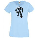 Villám robot női rövid ujjú póló