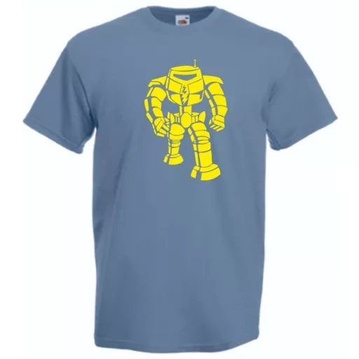 Villám robot férfi rövid ujjú póló