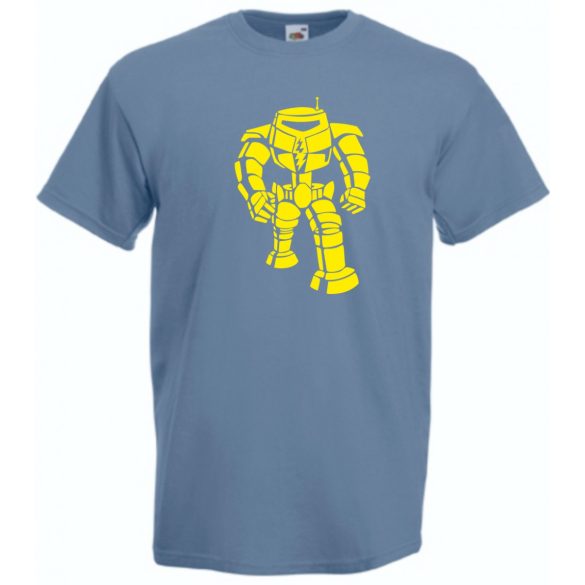 Villám robot férfi rövid ujjú póló