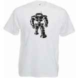 Villám robot férfi rövid ujjú póló