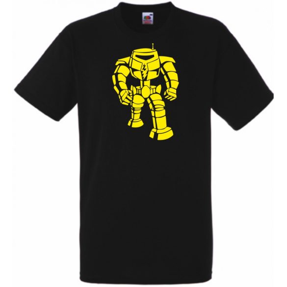 Villám robot férfi rövid ujjú póló