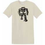 Villám robot férfi rövid ujjú póló