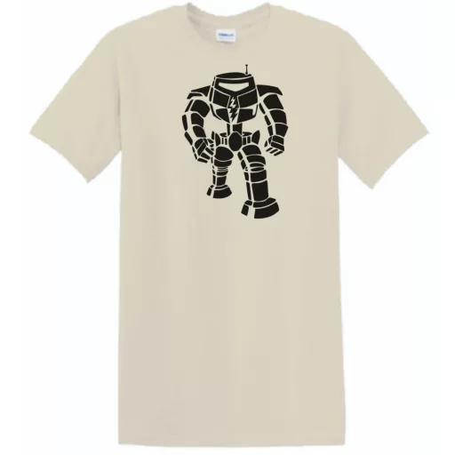 Villám robot férfi rövid ujjú póló