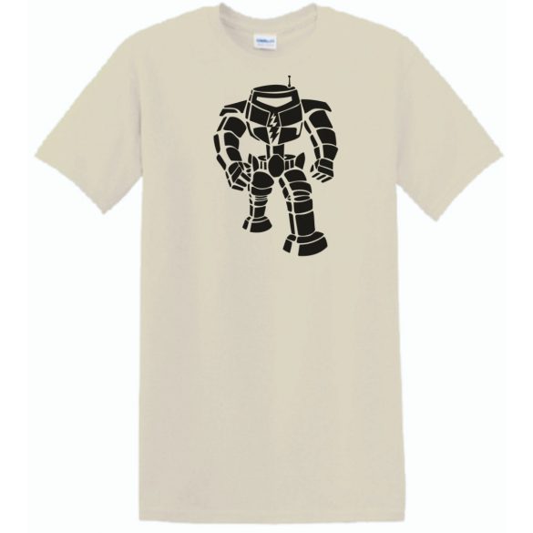 Villám robot férfi rövid ujjú póló