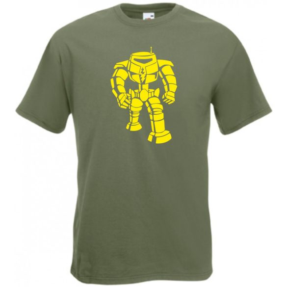 Villám robot férfi rövid ujjú póló