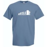 Evolution Dr Who férfi rövid ujjú póló