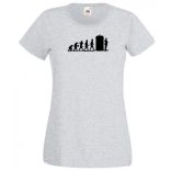 Evolution Dr Who női rövid ujjú póló