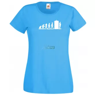 Evolution Dr Who női rövid ujjú póló
