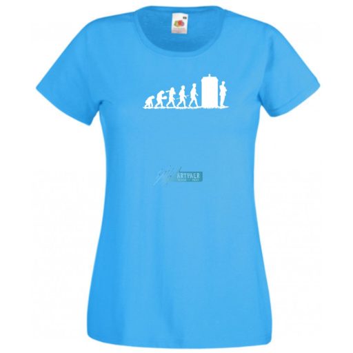 Evolution Dr Who női rövid ujjú póló