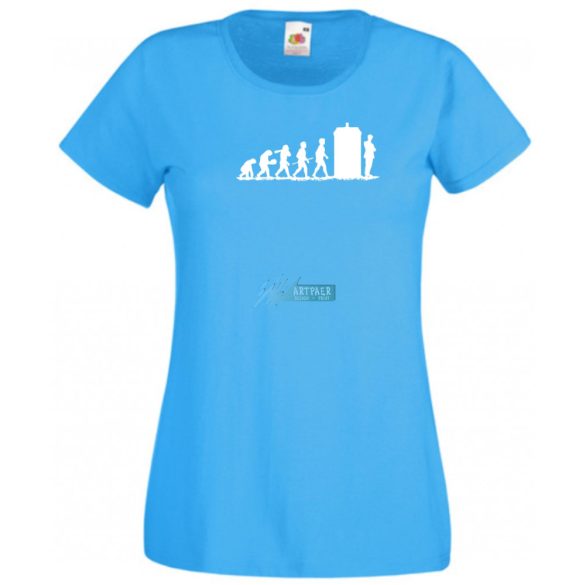 Evolution Dr Who női rövid ujjú póló