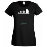 Evolution Dr Who női rövid ujjú póló