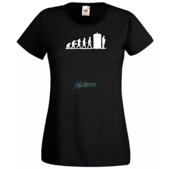 Evolution Dr Who női rövid ujjú póló