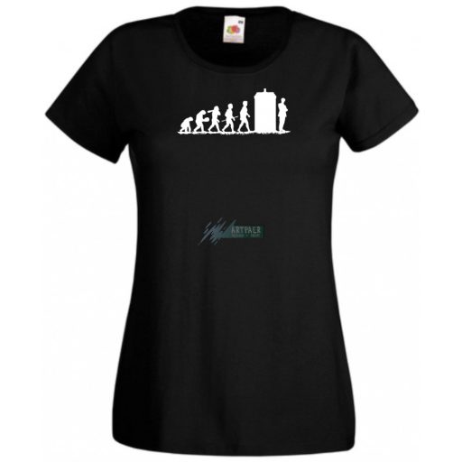 Evolution Dr Who női rövid ujjú póló