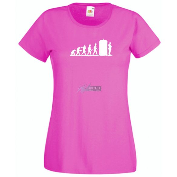 Evolution Dr Who női rövid ujjú póló