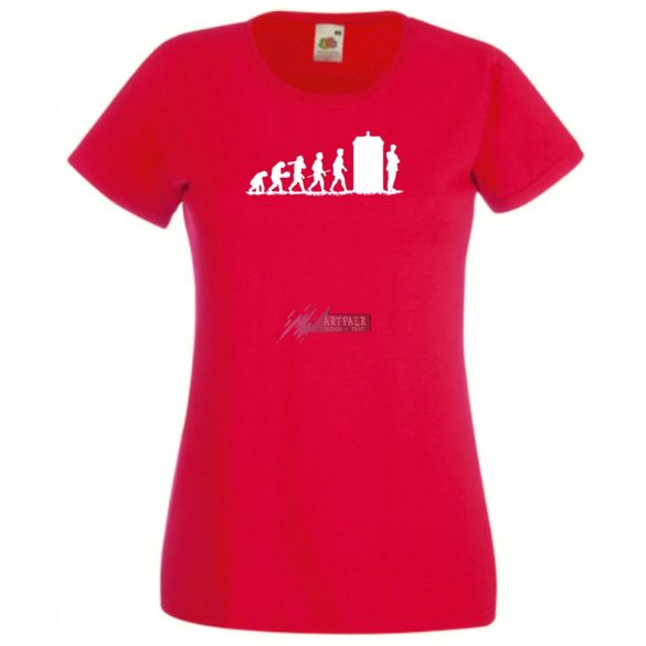 Evolution Dr Who női rövid ujjú póló