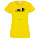 Evolution Dr Who női rövid ujjú póló