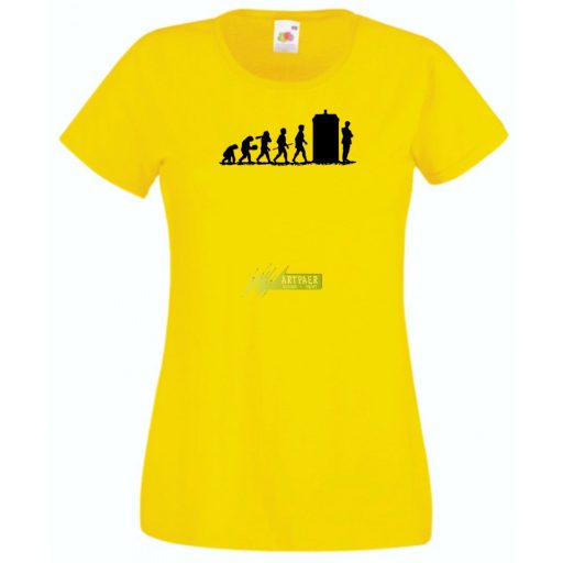 Evolution Dr Who női rövid ujjú póló