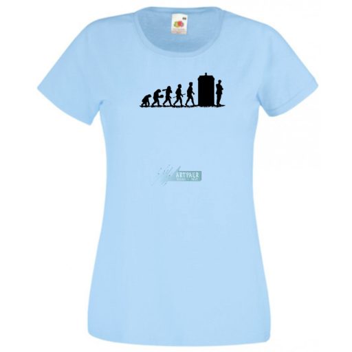 Evolution Dr Who női rövid ujjú póló