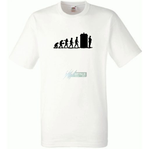 Evolution Dr Who férfi rövid ujjú póló