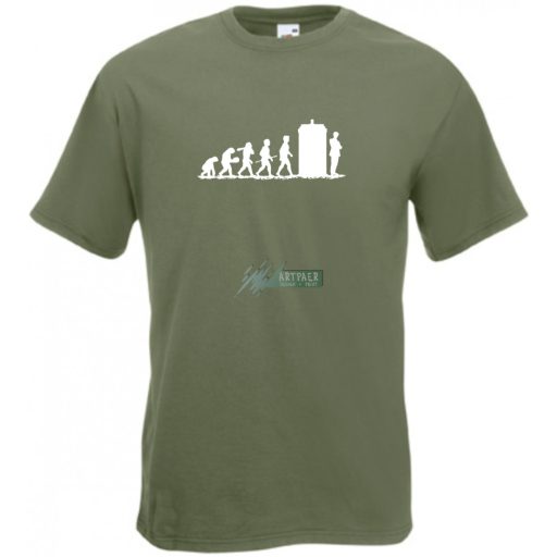 Evolution Dr Who férfi rövid ujjú póló