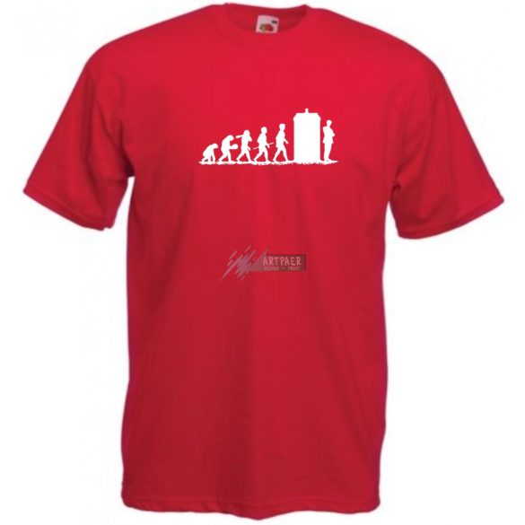 Evolution Dr Who férfi rövid ujjú póló