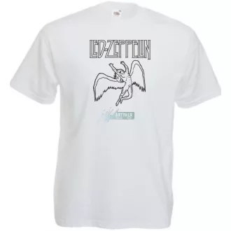 Retro Led Zeppelin férfi rövid ujjú póló