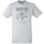 Retro Led Zeppelin férfi rövid ujjú póló