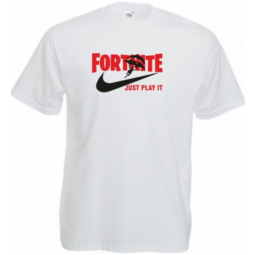 Parody - Just Play It Fortnite gyerek rövid ujjú póló