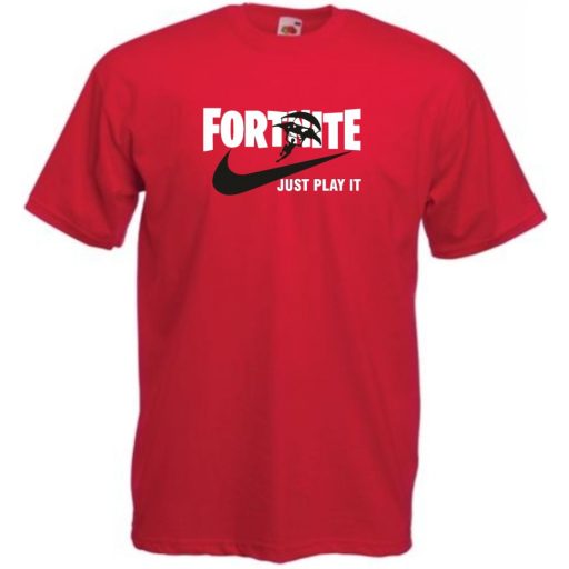 Parody - Just Play It Fortnite gyerek rövid ujjú póló