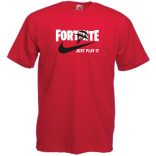 Parody - Just Play It Fortnite férfi rövid ujjú póló