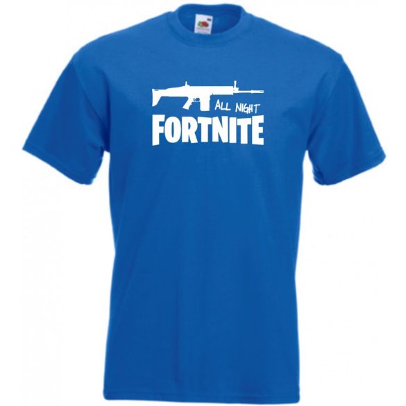 All Night Fortnite gyerek rövid ujjú póló