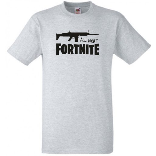 All Night Fortnite gyerek rövid ujjú póló