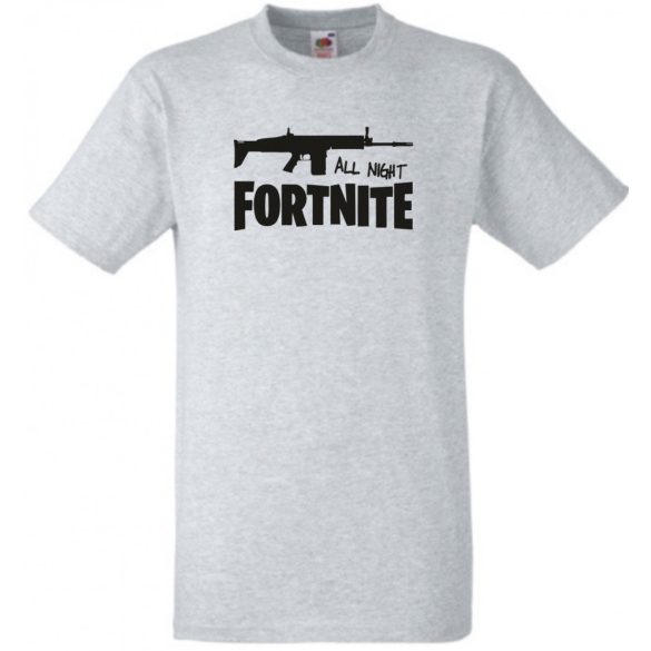 All Night Fortnite gyerek rövid ujjú póló
