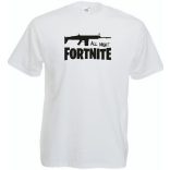 All Night Fortnite férfi rövid ujjú póló