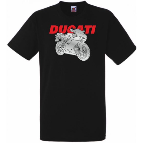 Motor fan Ducati minima férfi rövid ujjú póló