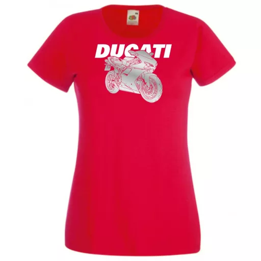 Motor fan Ducati minima női rövid ujjú póló
