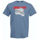 Motor fan Ducati minima férfi rövid ujjú póló