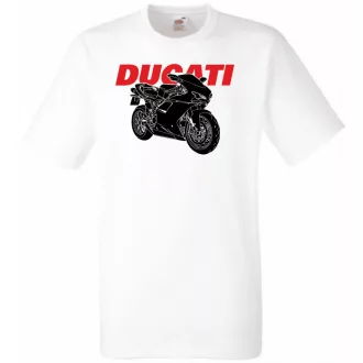 Motor fan Ducati minima férfi rövid ujjú póló