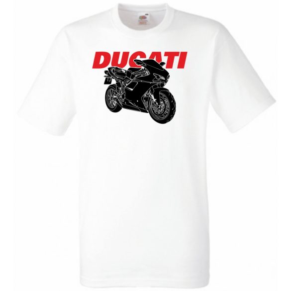Motor fan Ducati minima férfi rövid ujjú póló