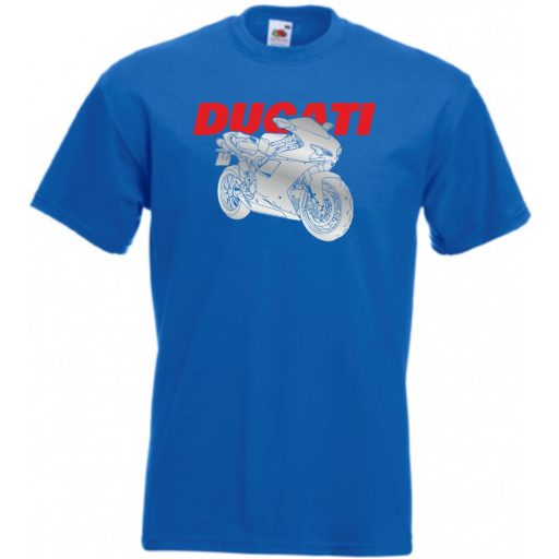 Motor fan Ducati minima férfi rövid ujjú póló