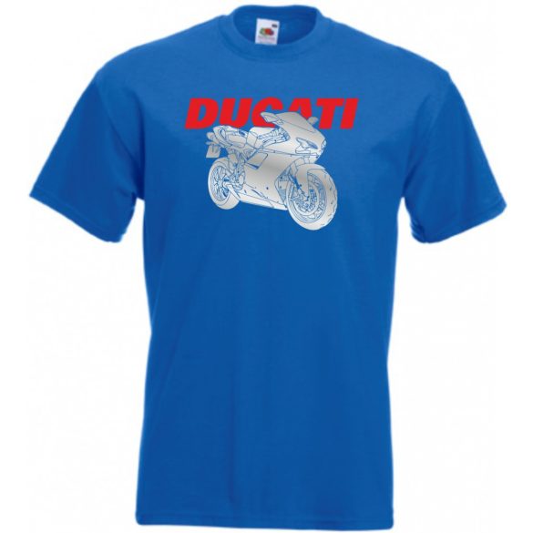 Motor fan Ducati minima férfi rövid ujjú póló