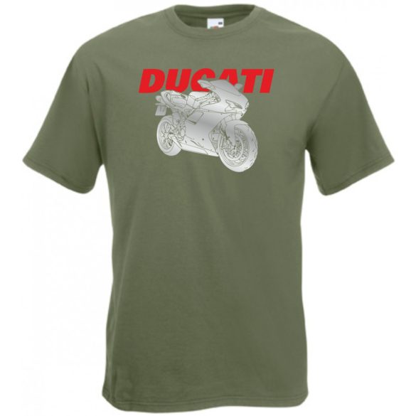 Motor fan Ducati minima férfi rövid ujjú póló