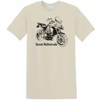   Motor fan Ducati Multistrada minima férfi rövid ujjú póló